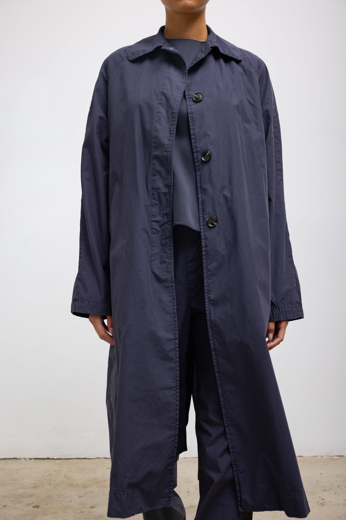 Kyoto Lightweight Coat Nuit