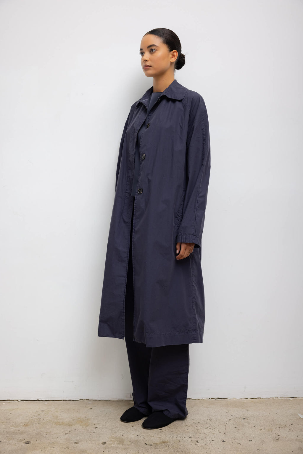 Kyoto Lightweight Coat Nuit