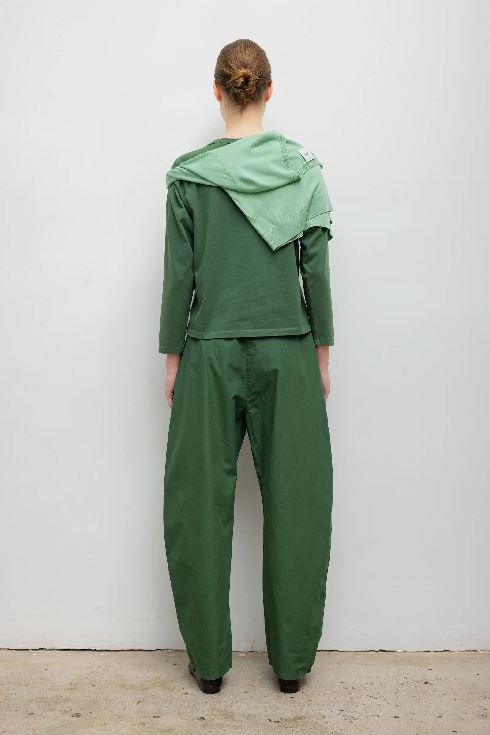 Kyoto Drawstring Pant in Juniper
