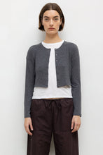 Load image into Gallery viewer, Lauren Crop Cardigan II - Charcoal

