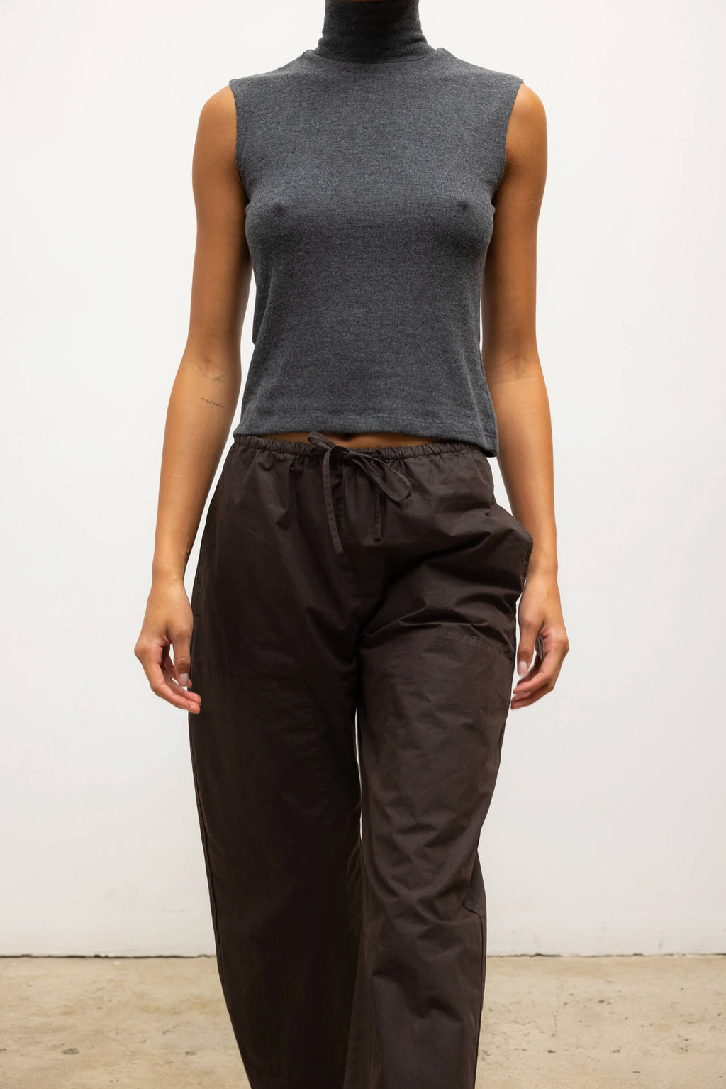 Kyoto Drawstring Pant in Juniper