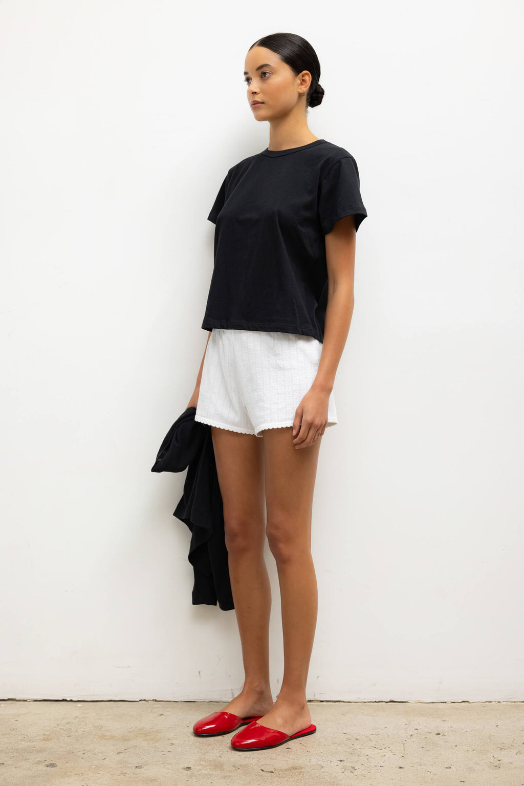 Pointelle Mini Short