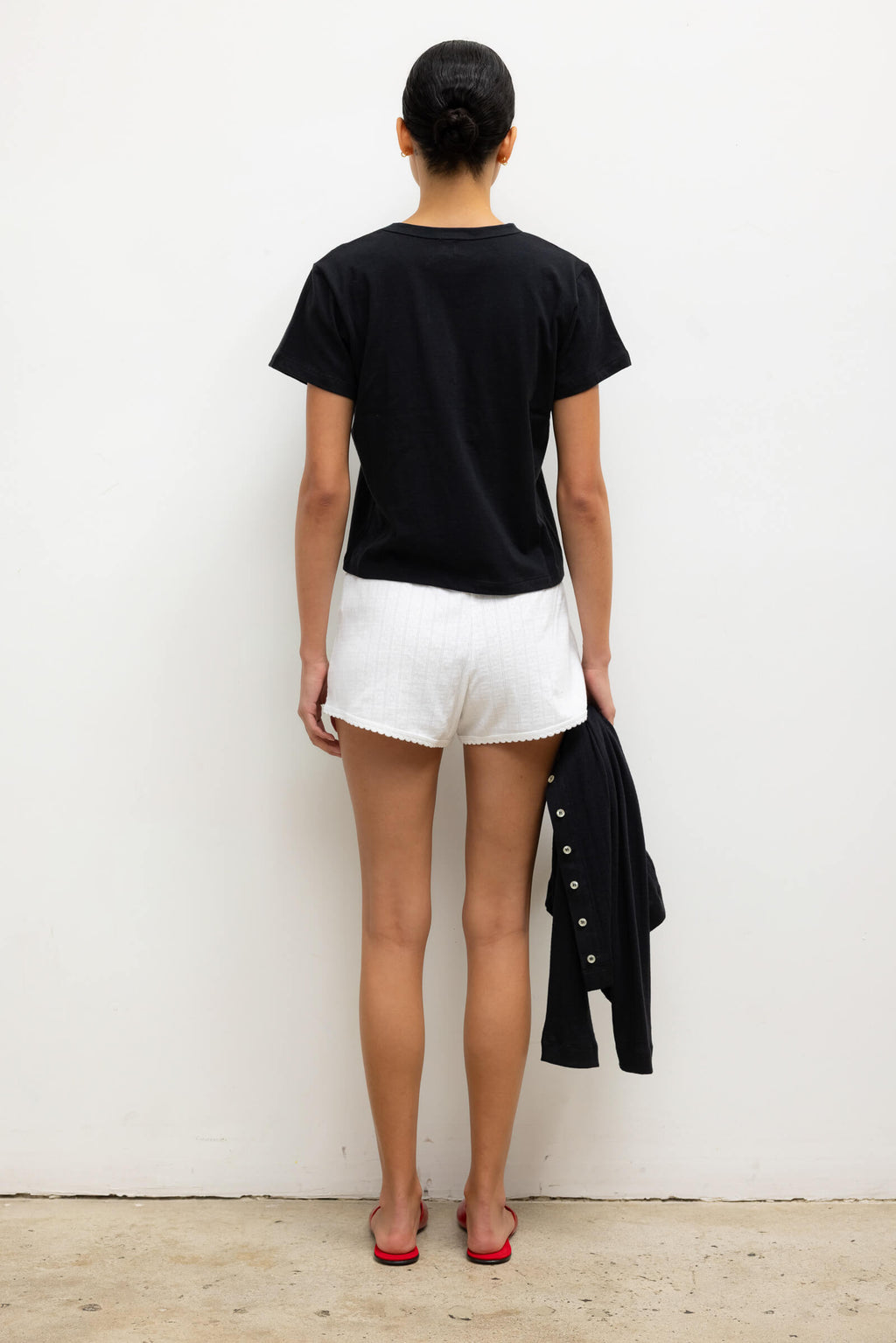 Pointelle Mini Short