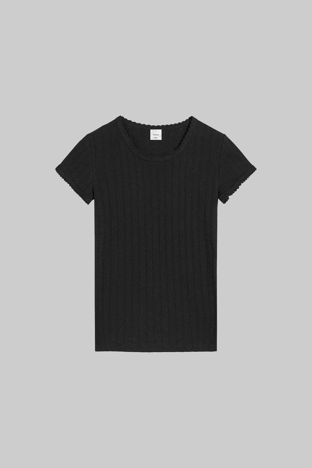Pointelle Slim Fit Tee