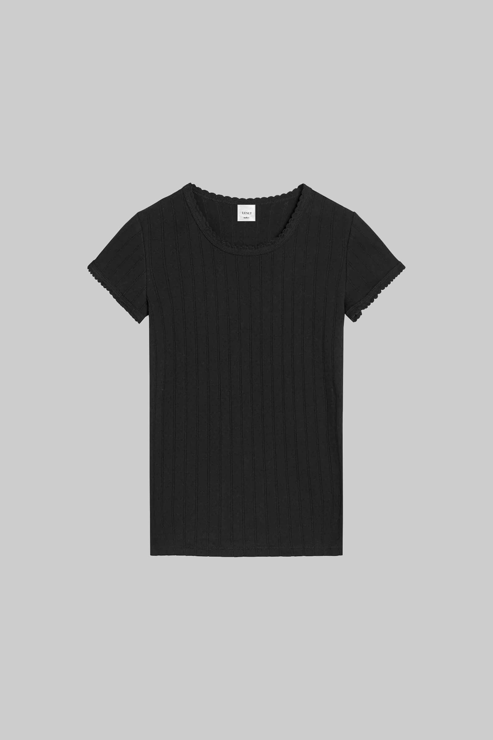 Pointelle Slim Fit Tee