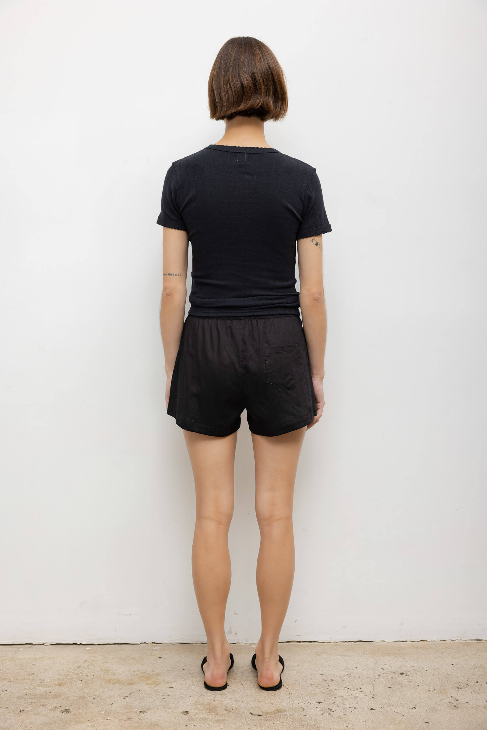 Pointelle Slim Fit Tee