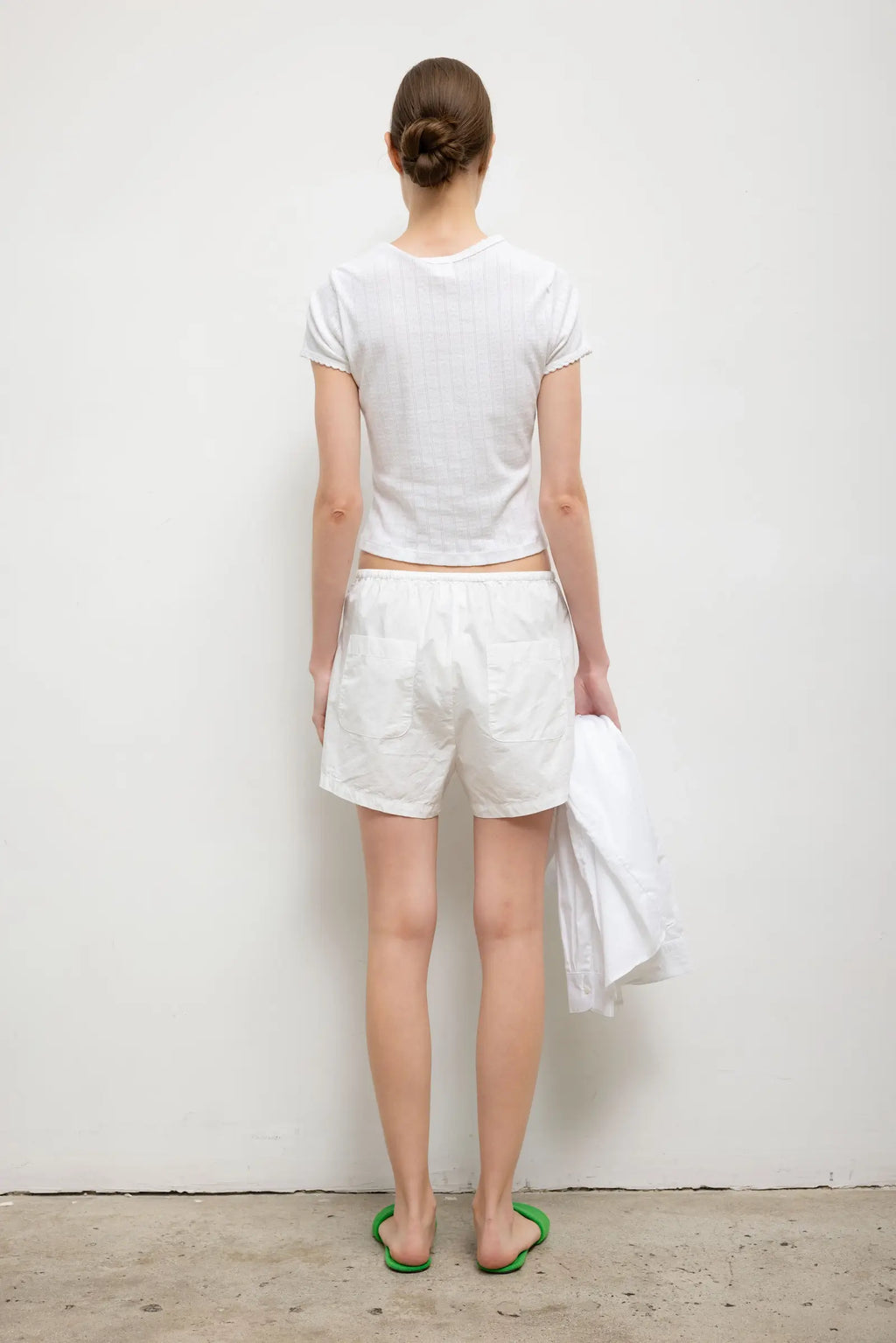 Pointelle S/S Cardigan