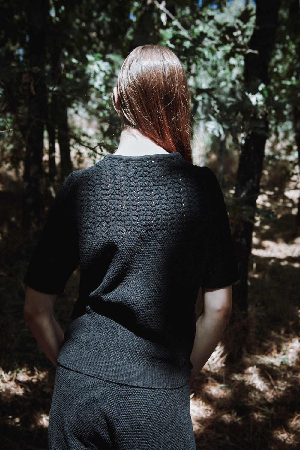 Liz Lace Top Black