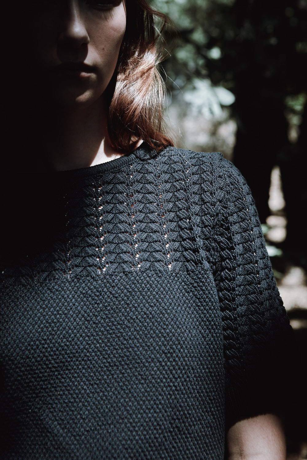 Liz Lace Top Black