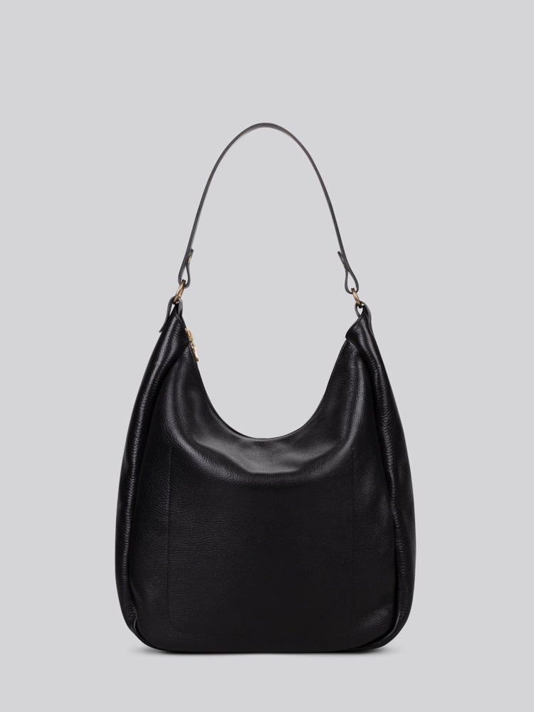 Lech Slouchy Bag Grainy Black