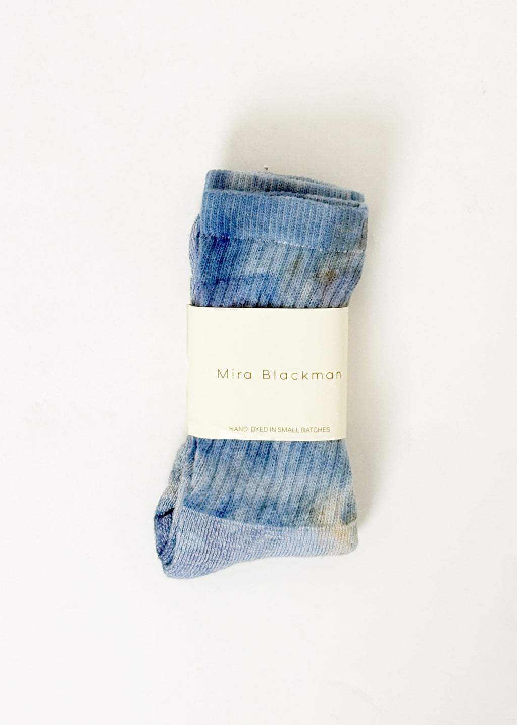 Hand Dyed Organic Crew Socks