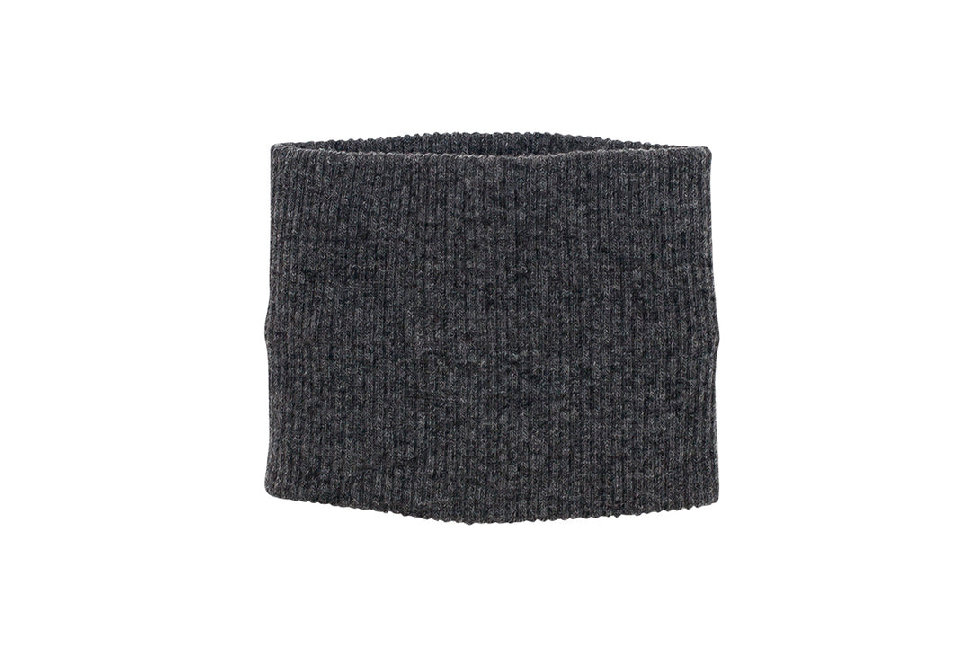 Cashmere Wool Neck Warmer - Charcoal
