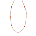 Carnelian Accent Necklace