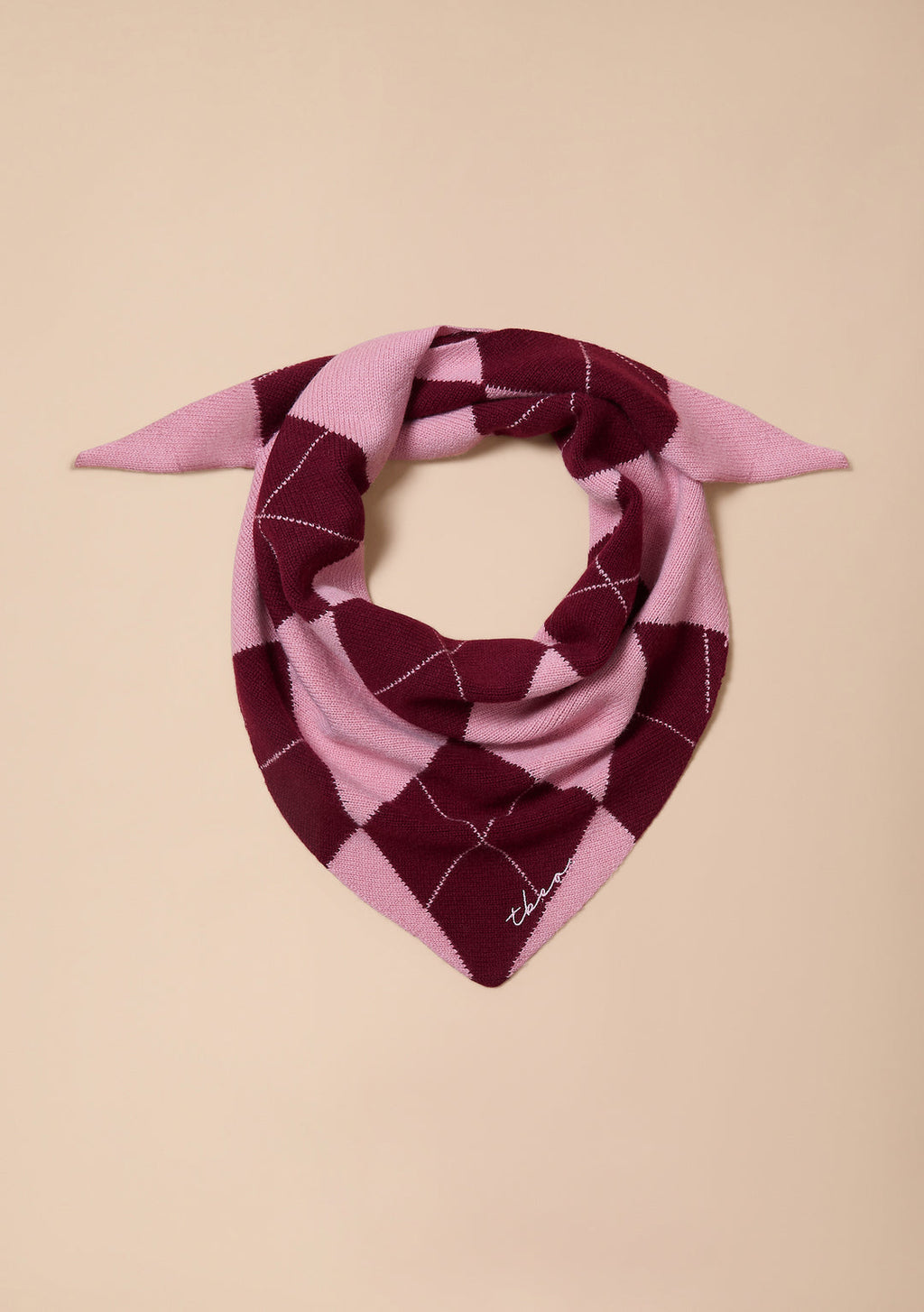 Merino Wool Triangle Scarf