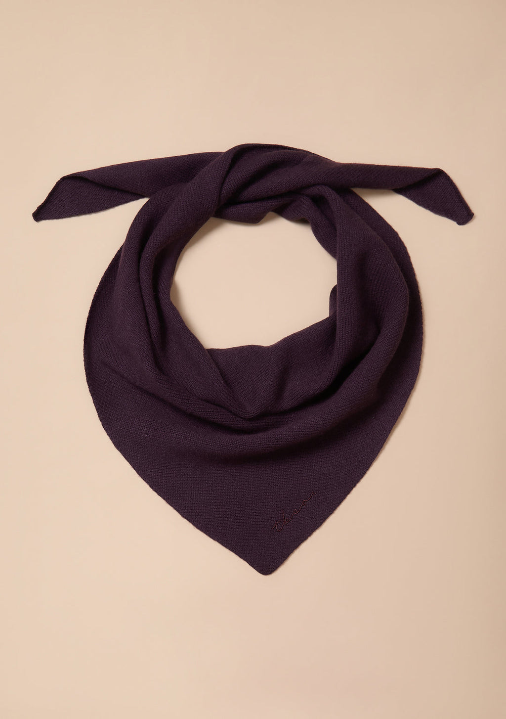 Merino Wool Triangle Scarf