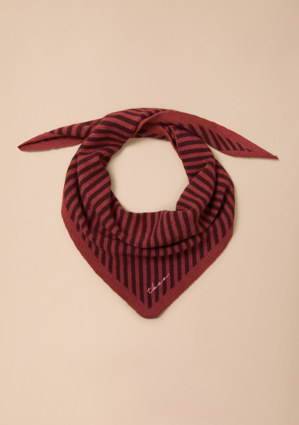 Merino Wool Triangle Scarf