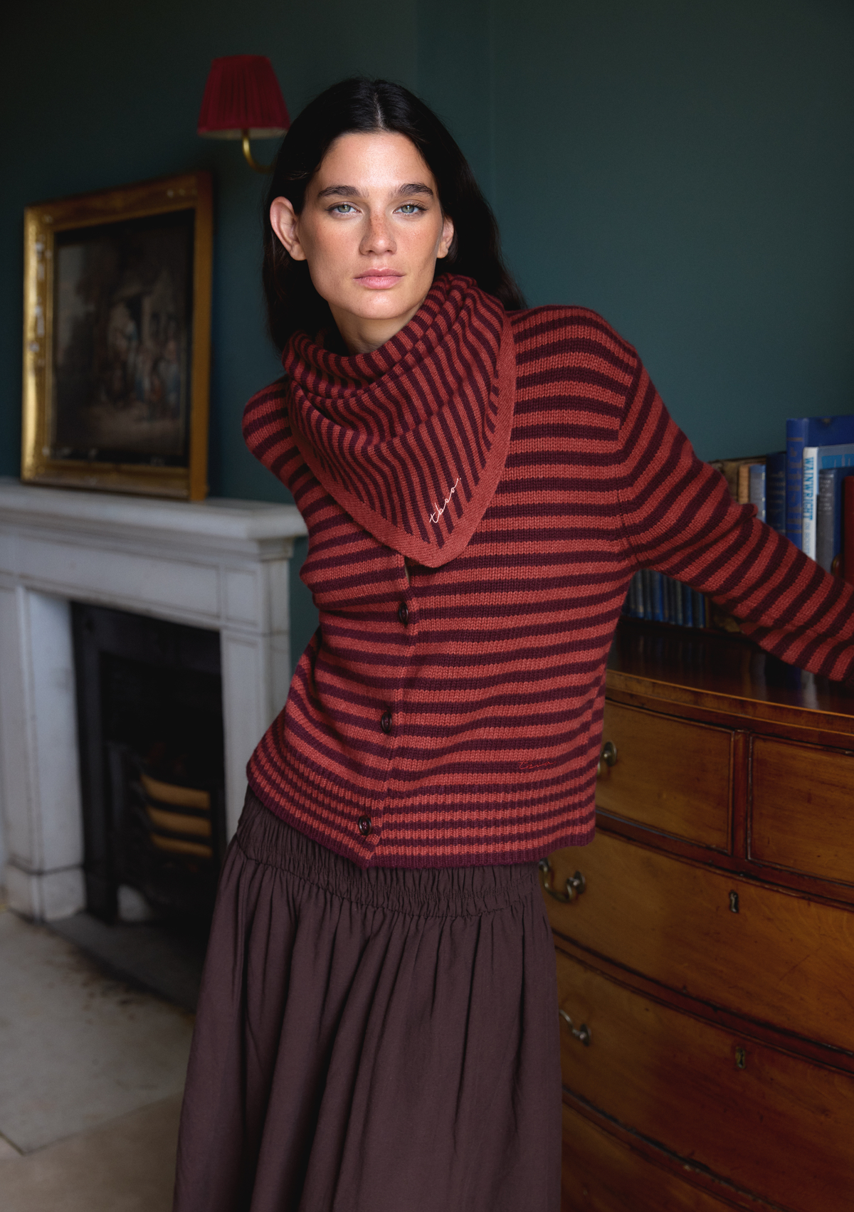 Merino Wool Triangle Scarf