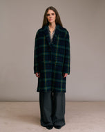 Multio Manteau - Vert Marine Jaune