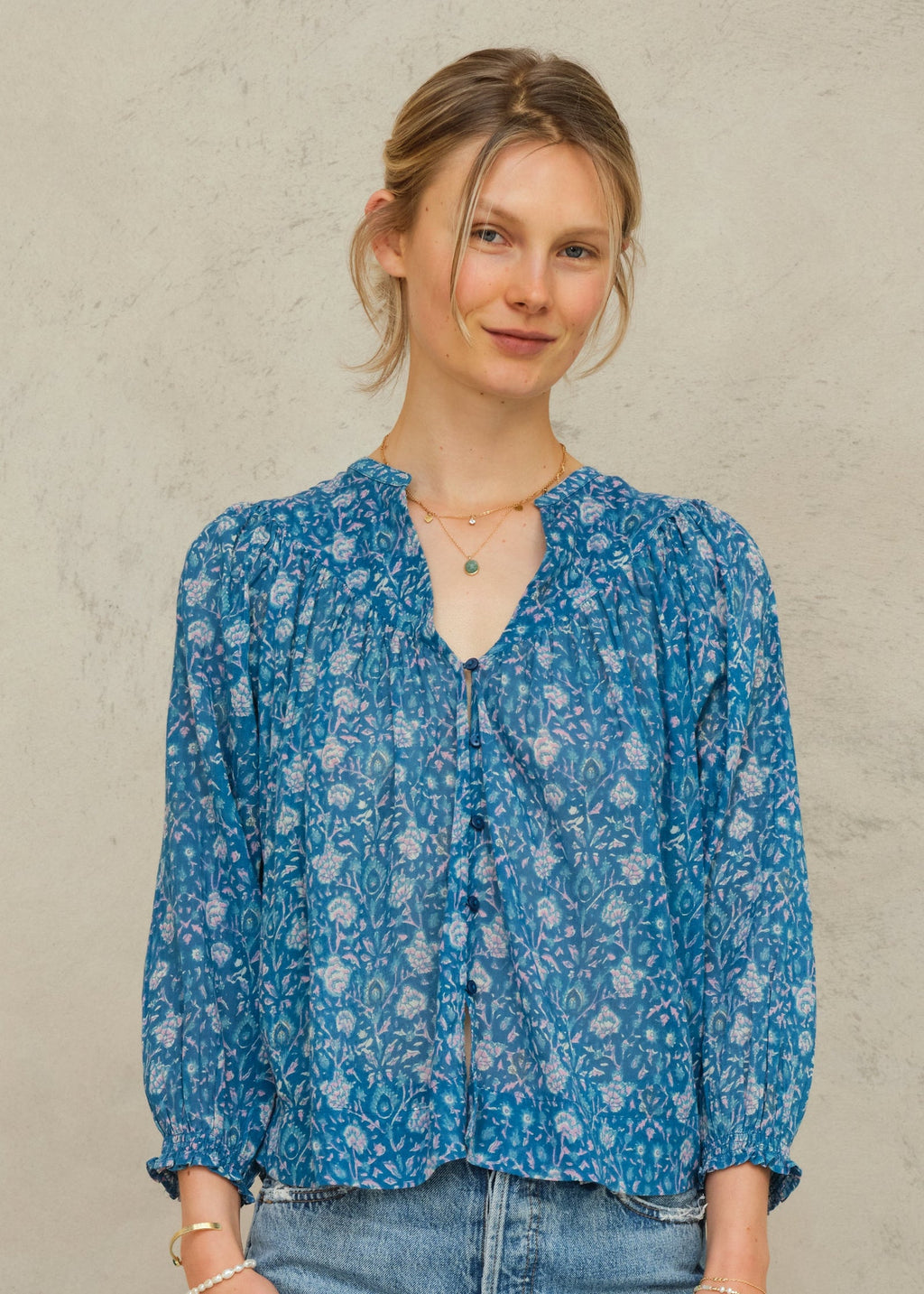 Myla Print L/S Top
