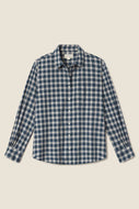 Blake Oversized Shirt - Maritime Plaid
