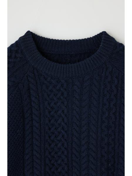 Sweater Cable Navy