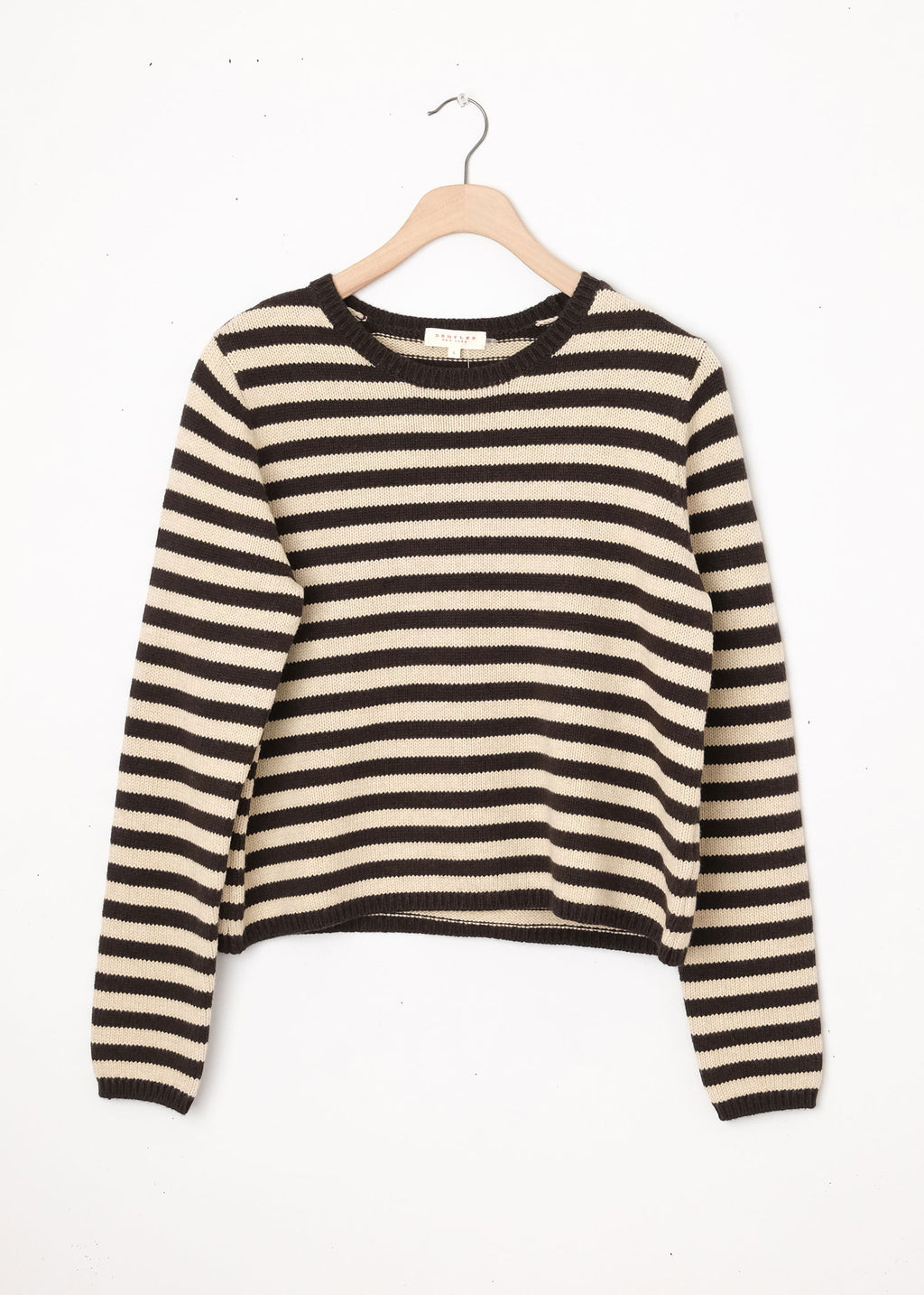 Melina Sweater Espresso/Oatmeal