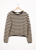 Melina Sweater Espresso/Oatmeal