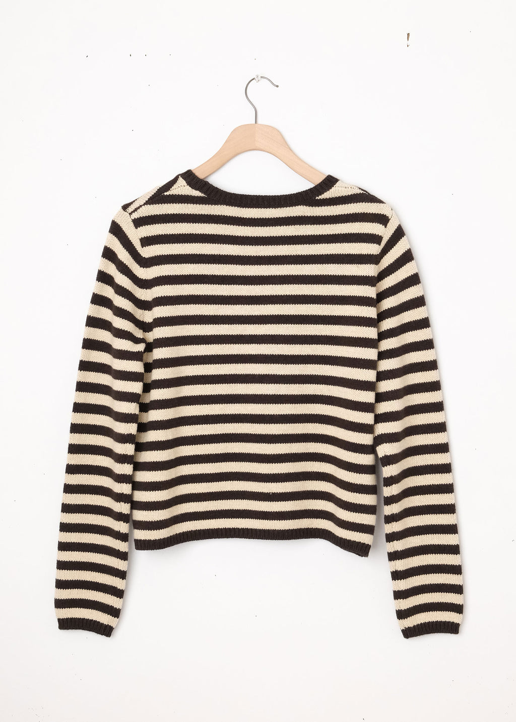 Melina Sweater Espresso/Oatmeal