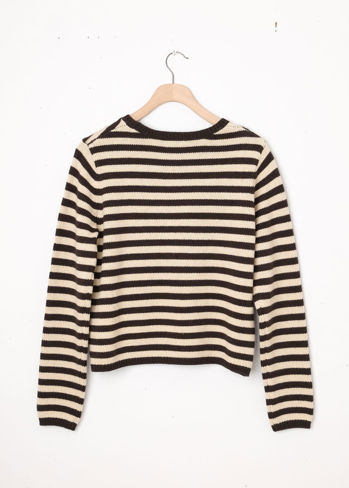 Melina Sweater Espresso/Oatmeal