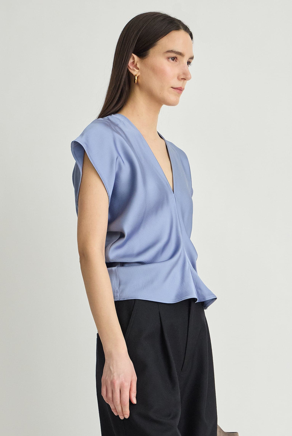 Monde Bias Top Moonstone