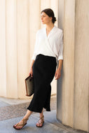 Bias Slip Skirt