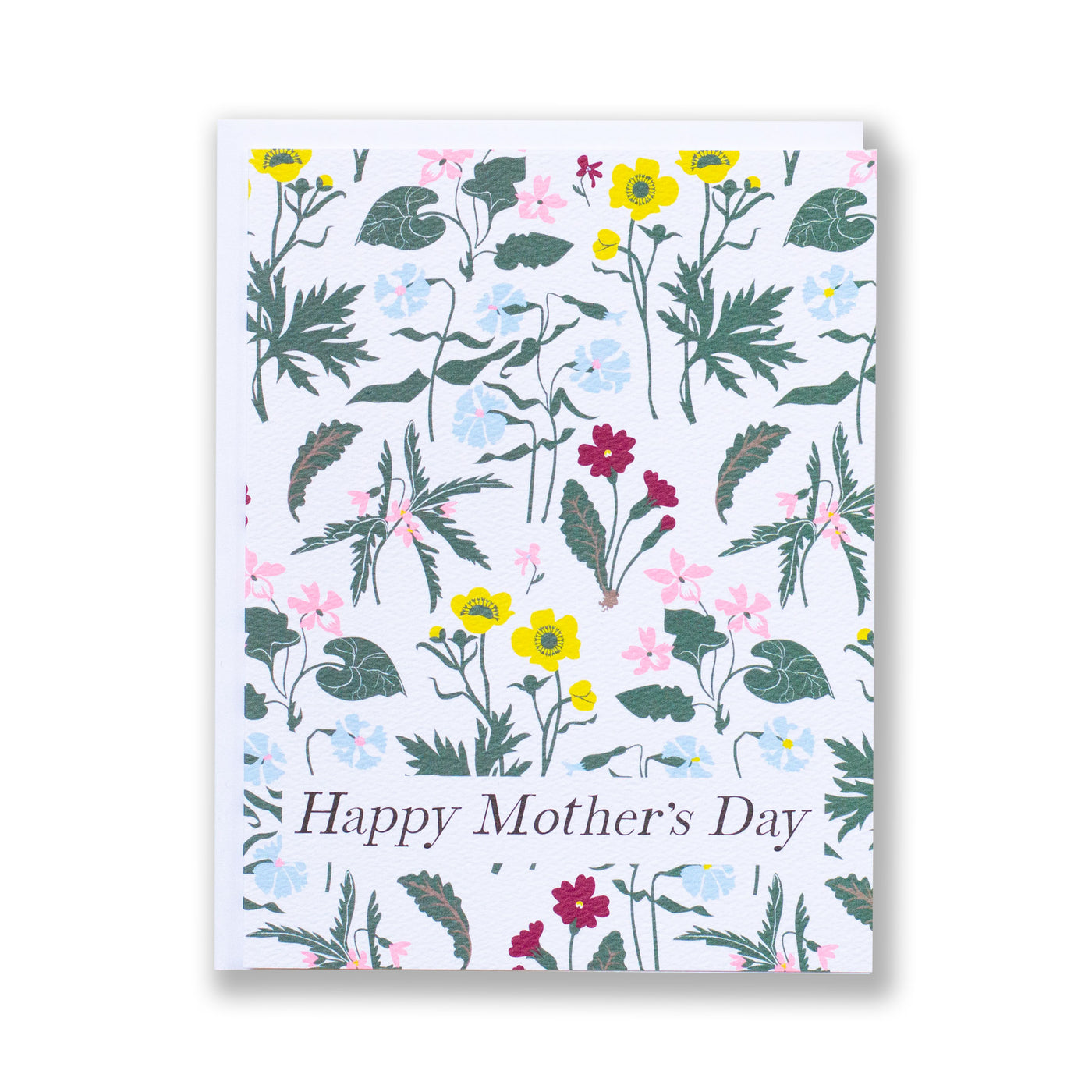 Happy Mothers Day Wildflowers Note Card