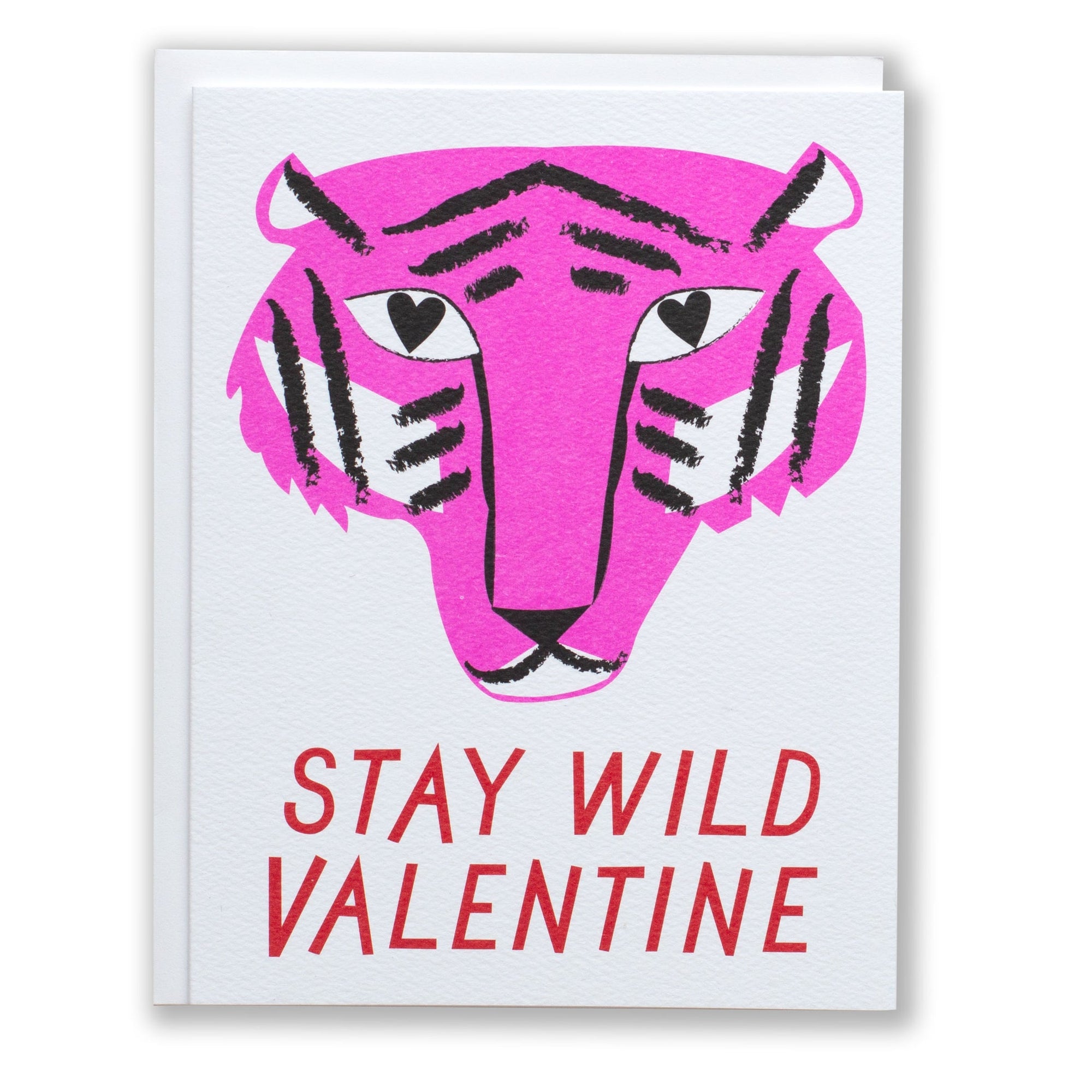 Stay Wild Tiger Card