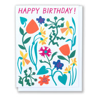 Mod Flowers Card