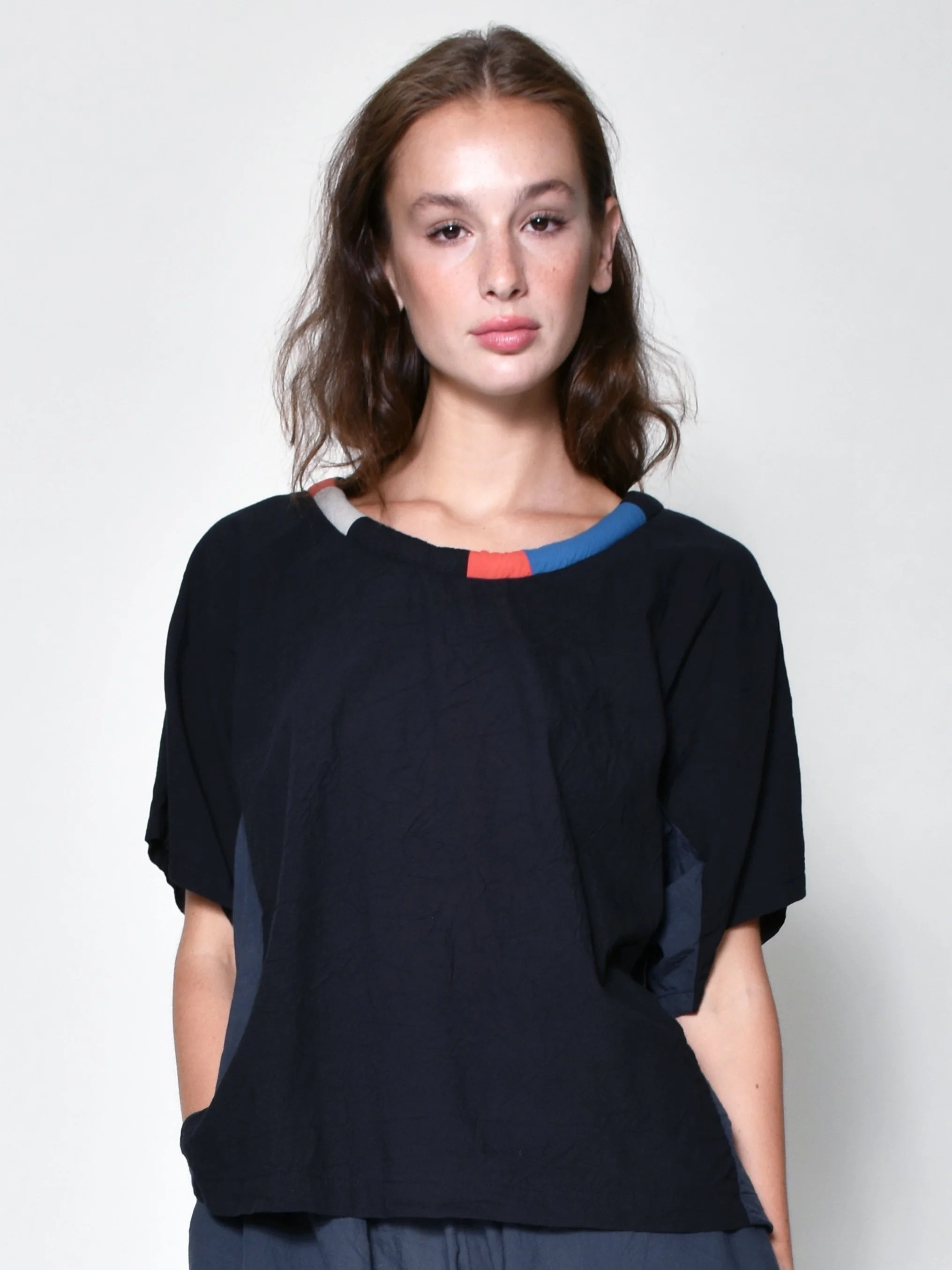 Padded Necklace Top O/S