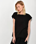 Tunic Oversized Top Black