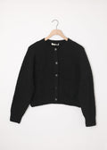 Nahele Wool Cardigan Black