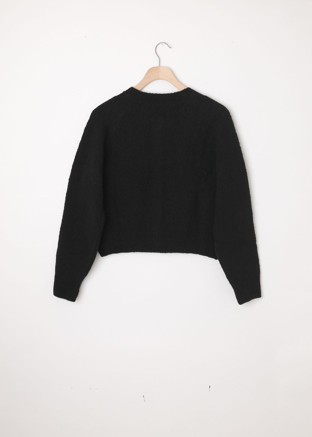 Nahele Wool Cardigan Black