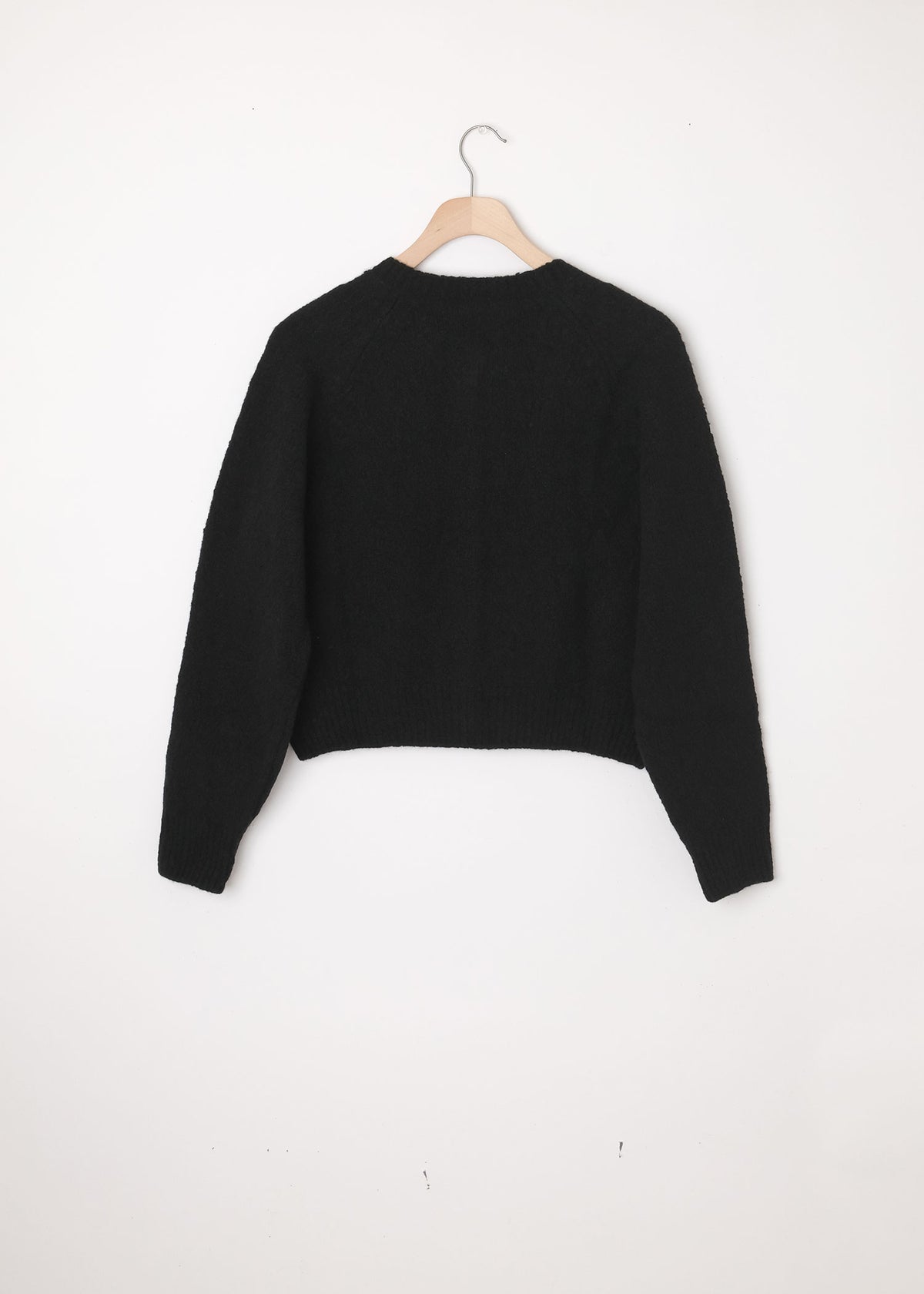 Nahele Wool Cardigan Black