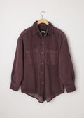 Oz Cord Shirt Plum