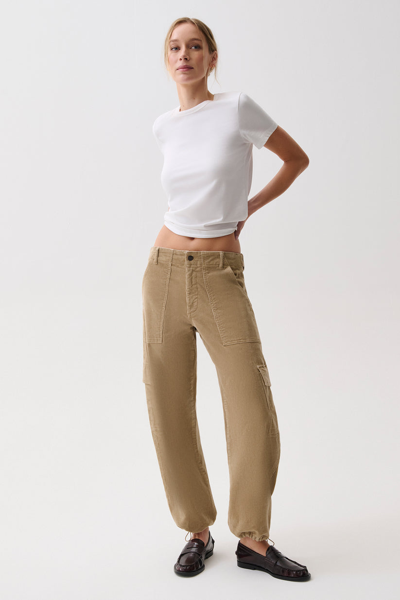 Honor Utility Cord Joggers in  Camel