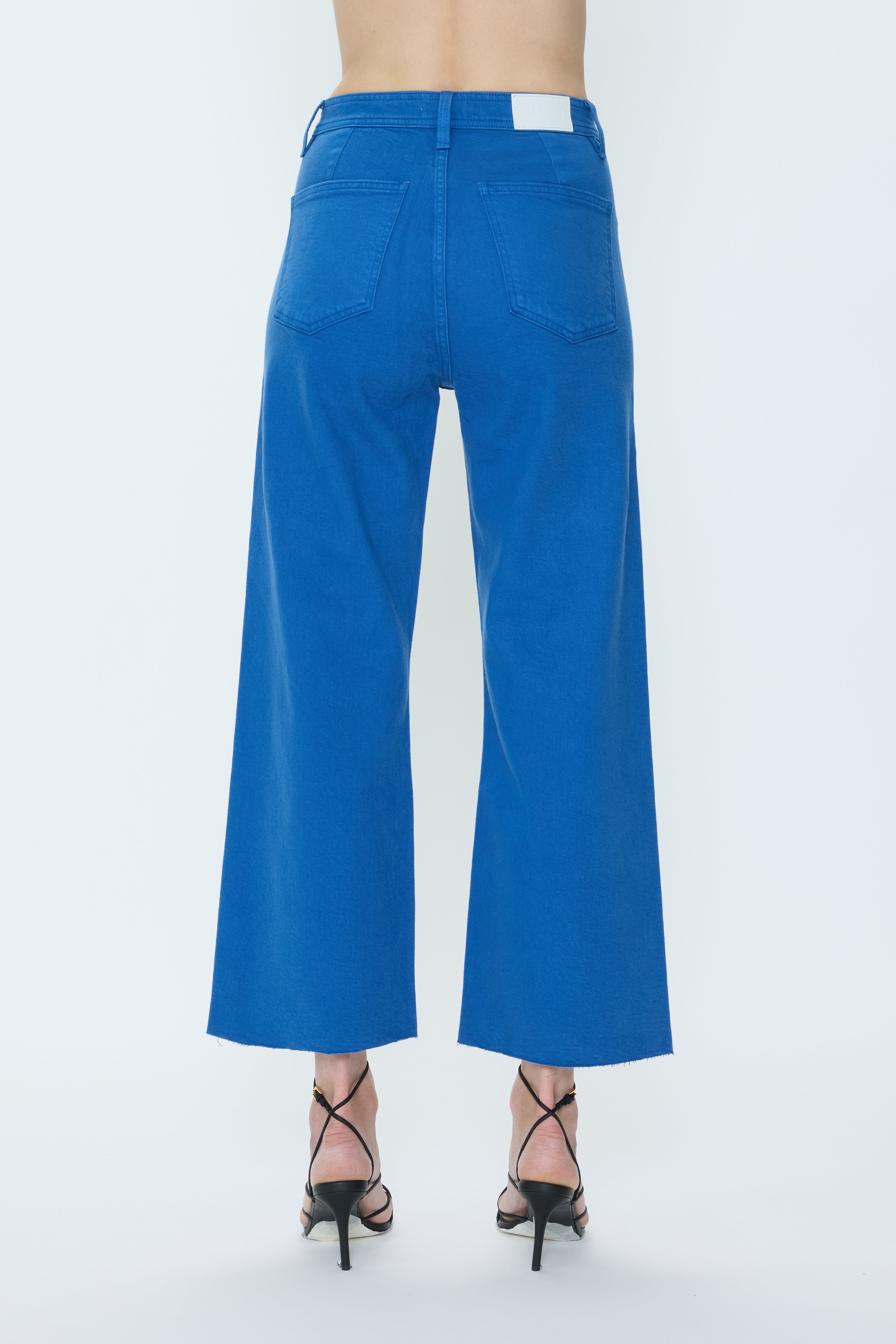 Penny Crop High Rise Wide Leg