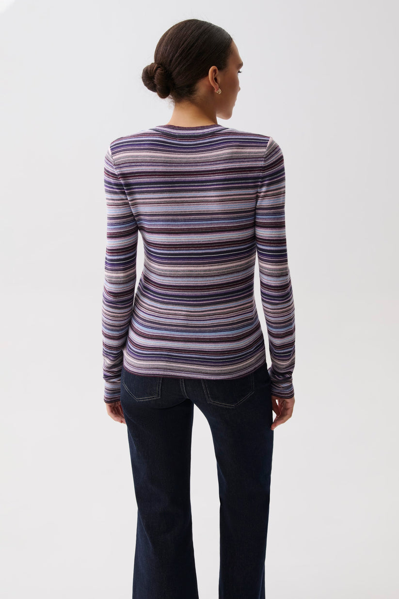 Madison Sweater Tee Lovina Stripe