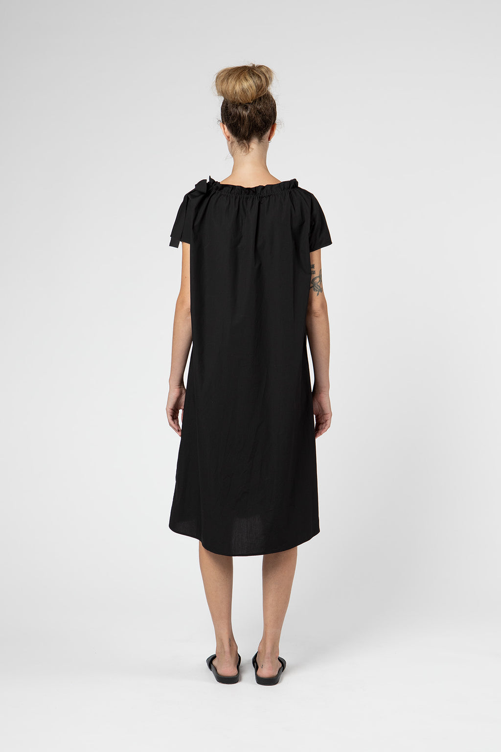Gathered Long Dress