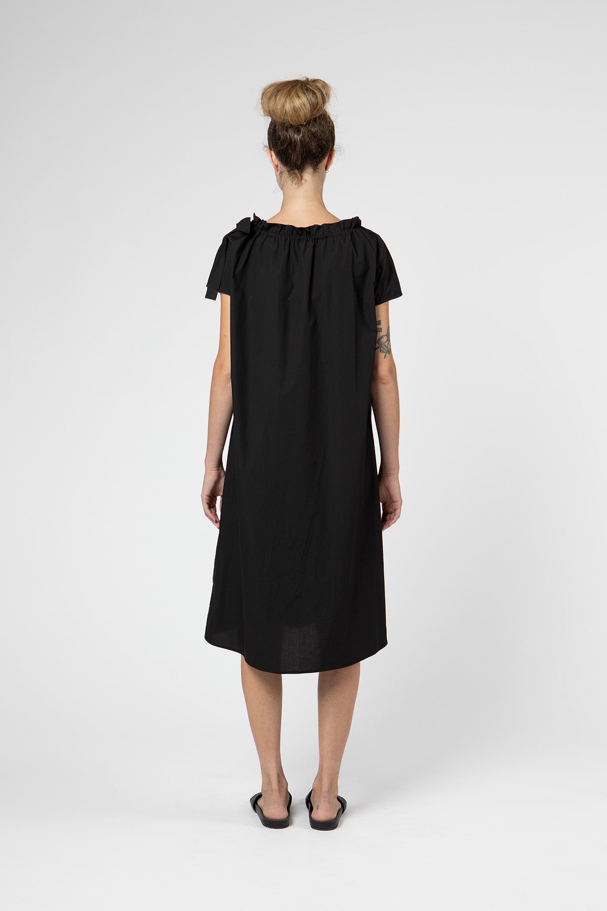 Gathered Long Dress