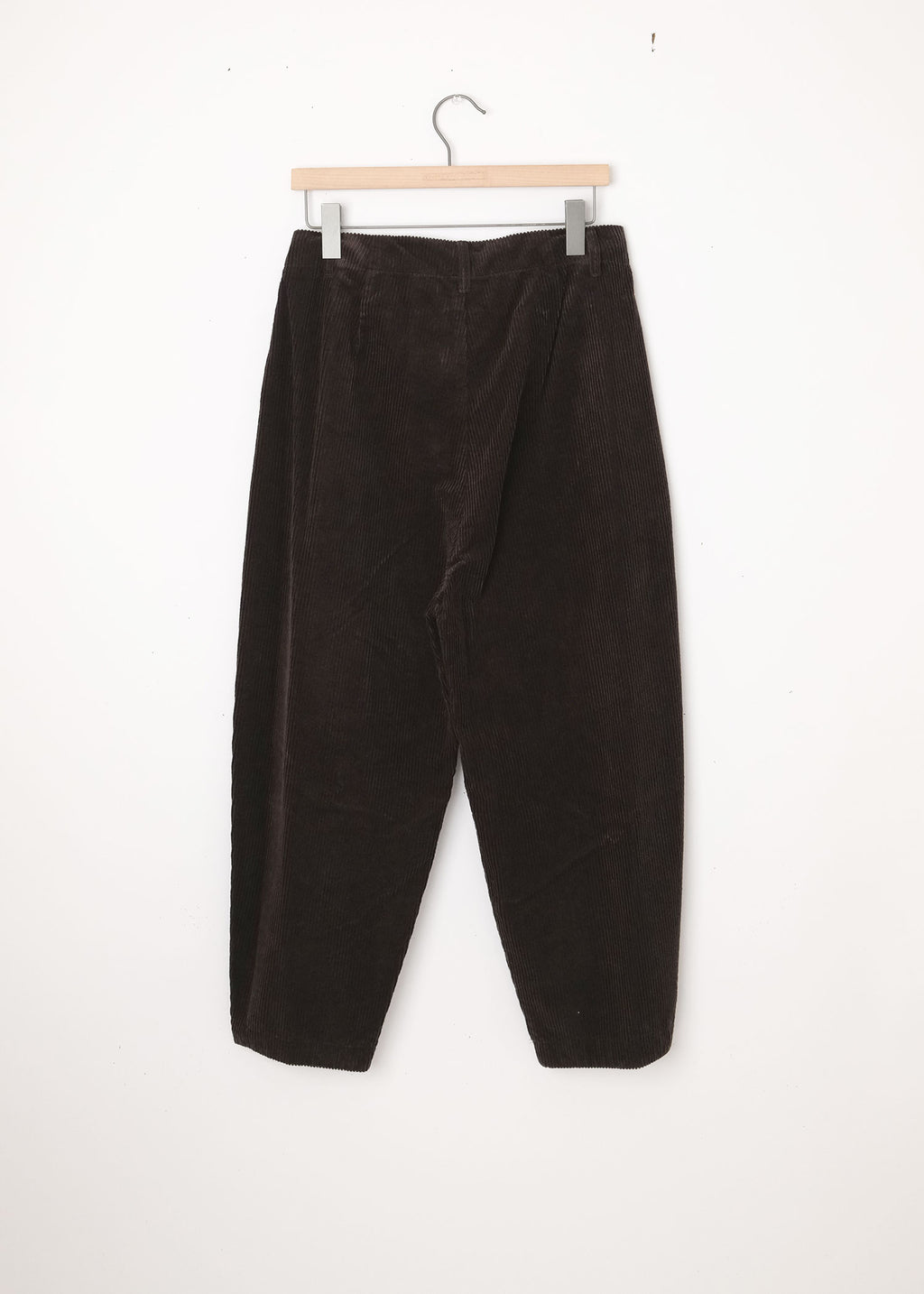 Corduroy Shaped Pants Brown