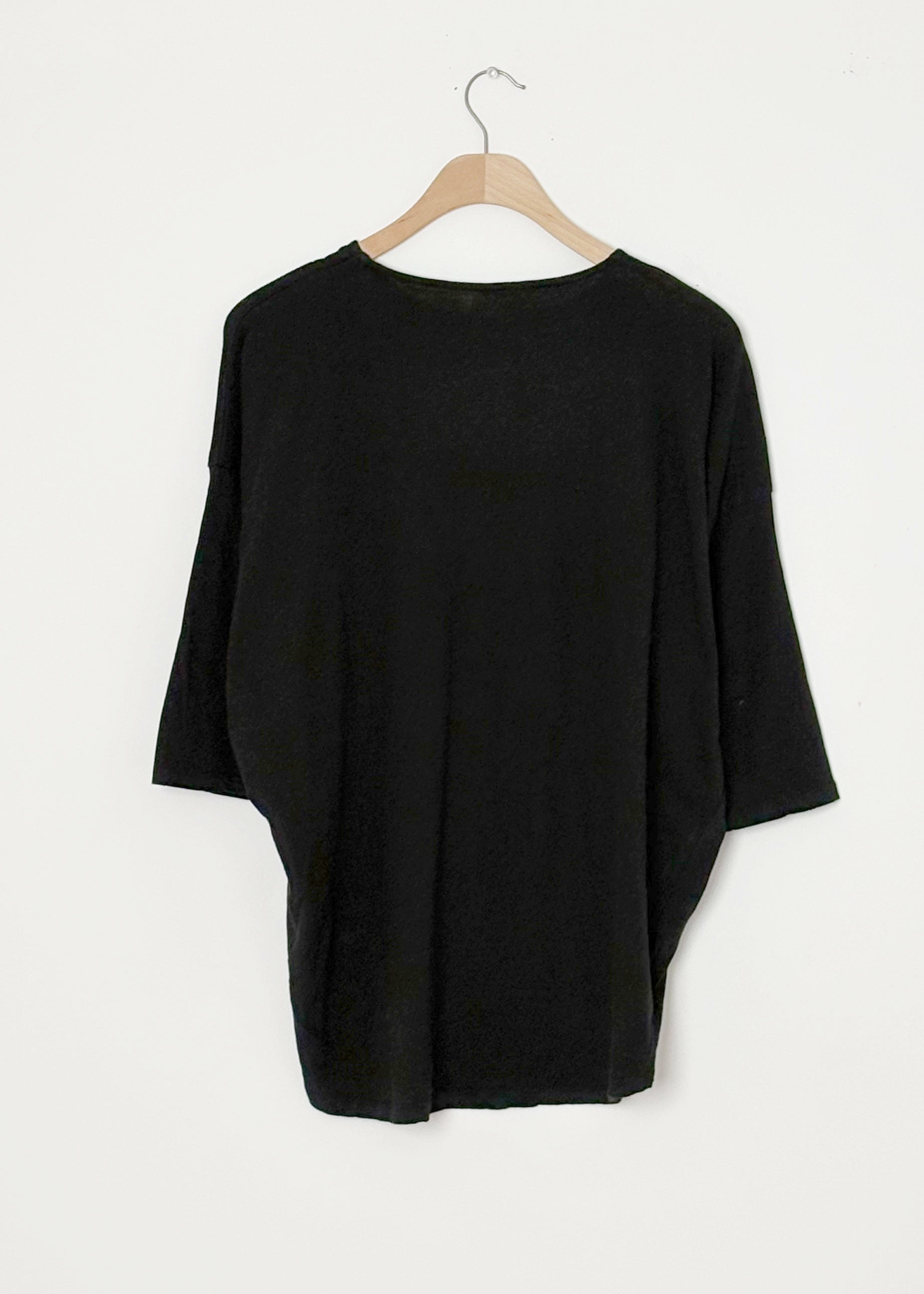 Cotton Linen Jersey T-Shirt