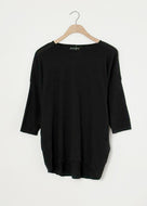 Cotton Linen Jersey T-Shirt