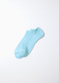 R1463 Blue ribbed Socks