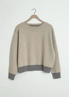 Reversible Dobrich Pullover - Sand-Taupe
